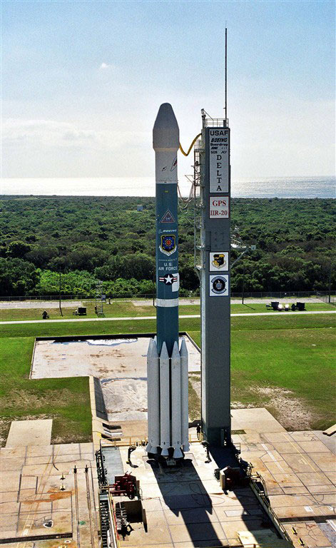 GPS 2R-20 launchpad