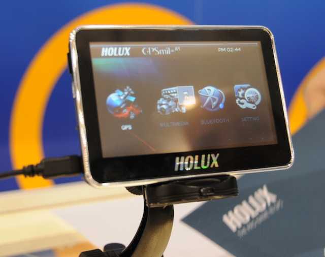 The Holux GPS Smile 61 slim PND