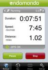 Endomondo on iPhone