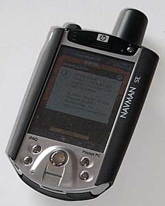 The Navman 3300 gps receiver