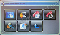 Bluetooth Menu