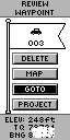 Review your waypoint