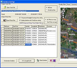 EverMore GeoTagger software