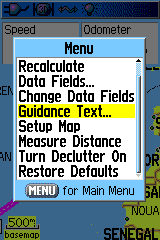The Garmin GPSMAP 60Cx GPS receiver