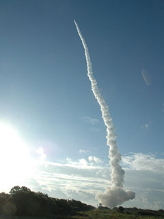 GPS Satellite launch on a Delta2 rocket