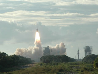 GPS Satellite launch on a Delta2 rocket