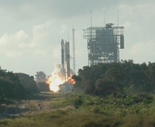 GPS Satellite launch on a Delta2 rocket