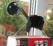 Winscreen mounts with weight.