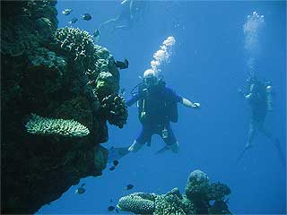 Diving with GPS