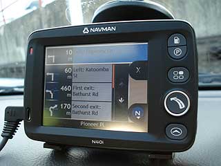 Navman N40i navpix satnav review