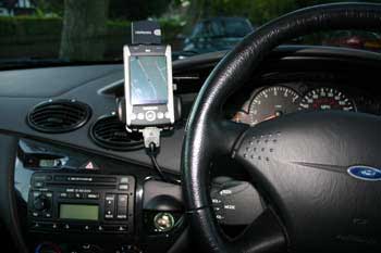 Custom Navman pin570 mount
