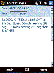 Ontrak position tracking device