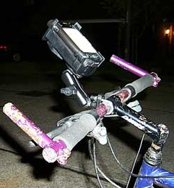 Ram mount on Bike