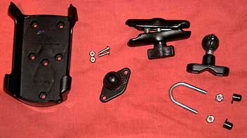 Ram U-Bolt mount kit of parts