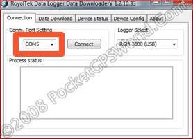 Software Client Connection Tab