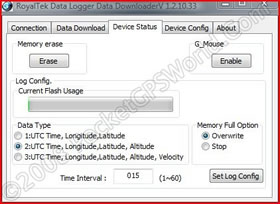 Software Client Device Status Tab