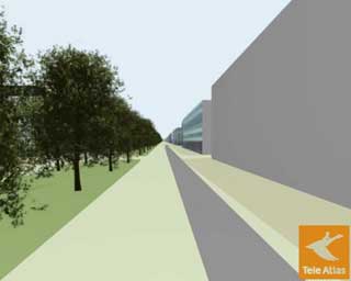 Tele Atlas demo of simple 3D Map