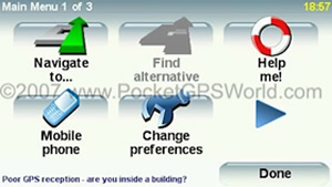 Main Menu Page 1