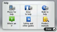 Help Menu