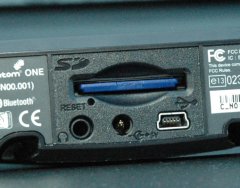 TomTom ONE SD Slot
