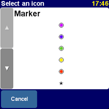 TomTom Navigator for Palm custom POI speed camera